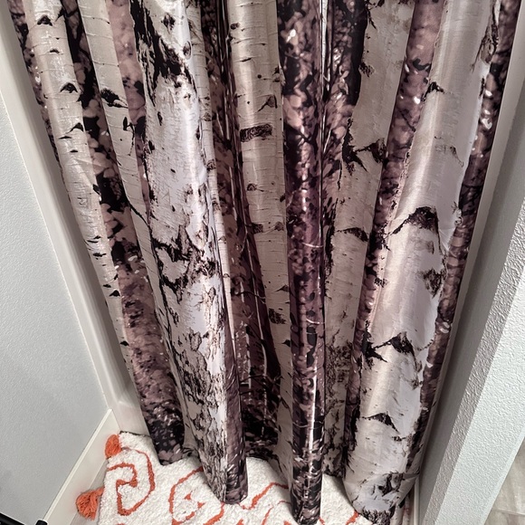 ModCloth alpine shower curtain in winter birch - Picture 5 of 5